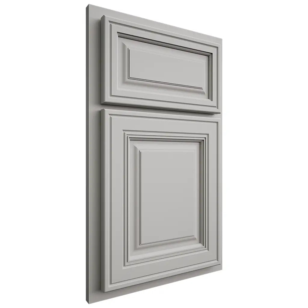 Shiloh Cabinetry Partial Overlay Savannah Paintable Unusual Gray Door