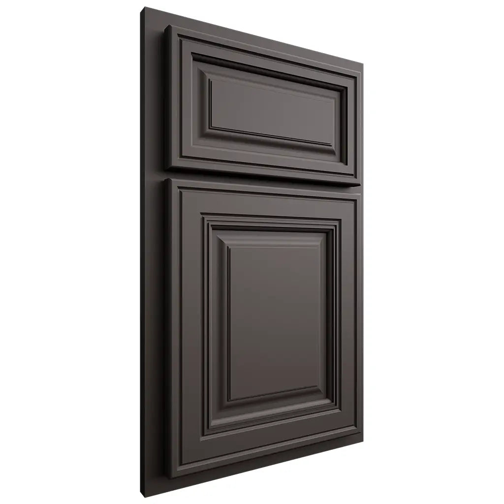 Shiloh Cabinetry Partial Overlay Savannah Paintable Urbane Bronze Door