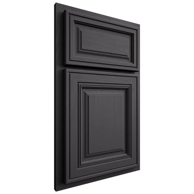 Shiloh Cabinetry Partial Overlay Savannah Poplar Plain Cut Cadet Door
