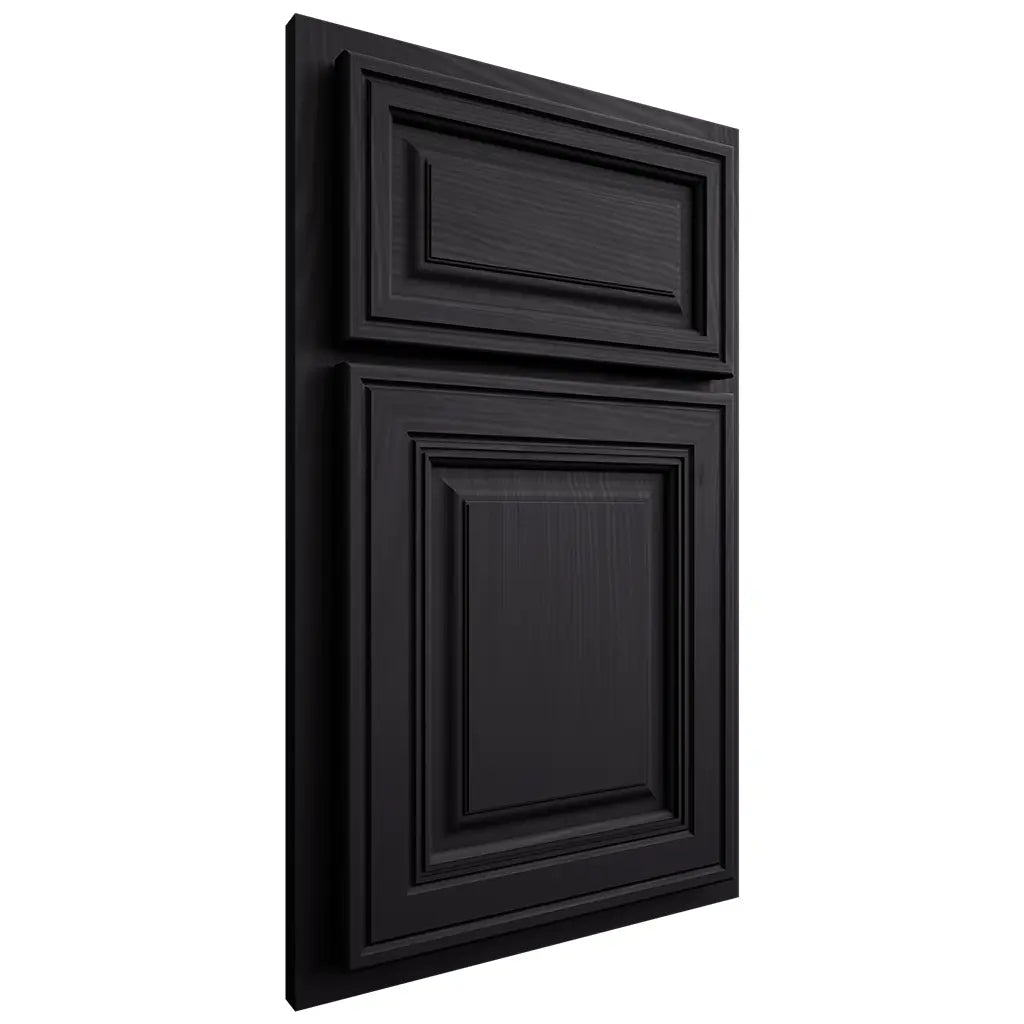 Shiloh Cabinetry Partial Overlay Savannah Poplar Plain Cut Harbor Door