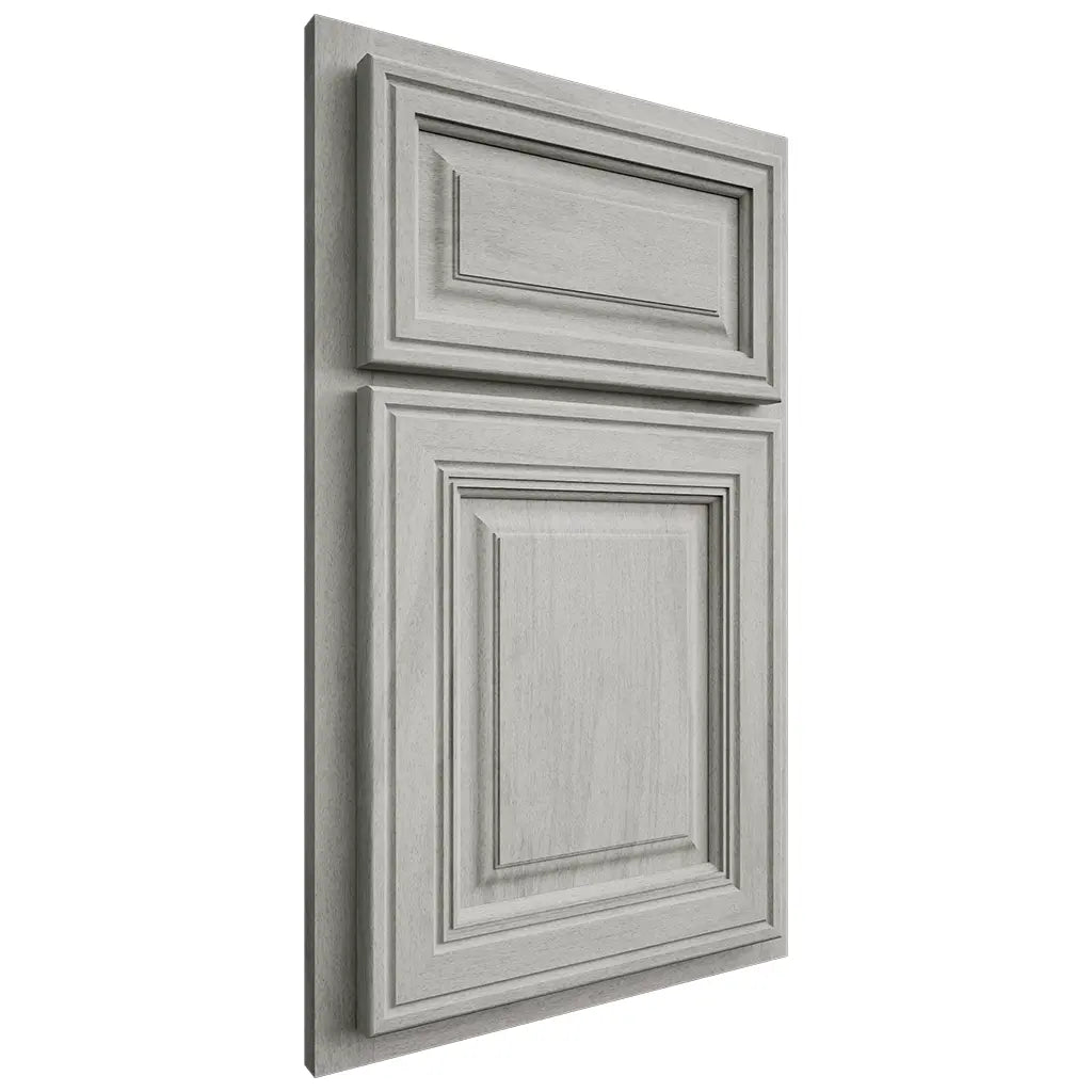 Shiloh Cabinetry Partial Overlay Savannah Poplar Plain Cut Stratus Door