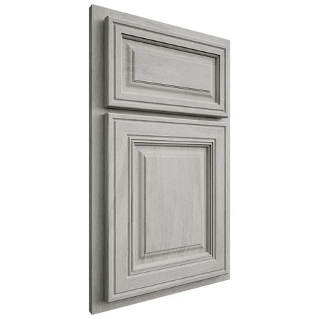 Shiloh Cabinetry Partial Overlay Savannah Poplar Plain Cut Stratus Door