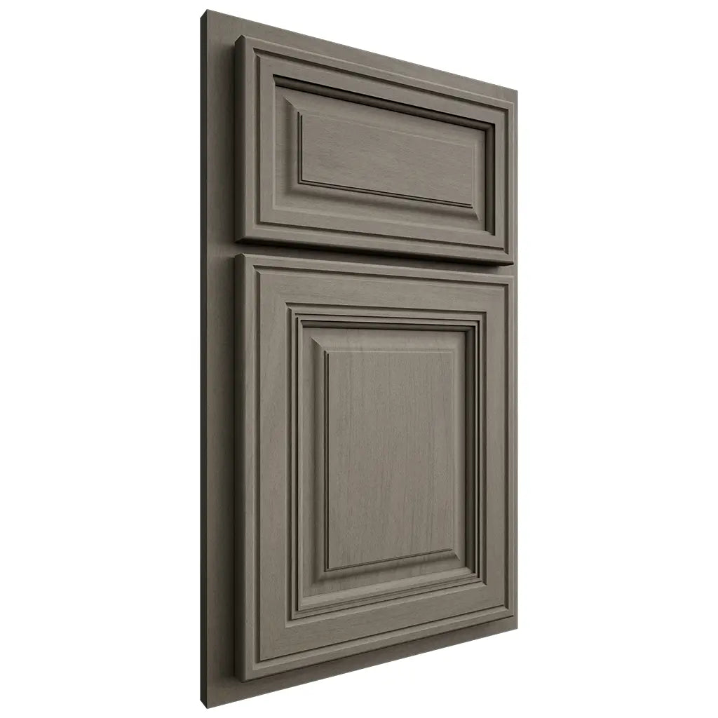 Shiloh Cabinetry Partial Overlay Savannah Poplar Plain Cut Thyme Door