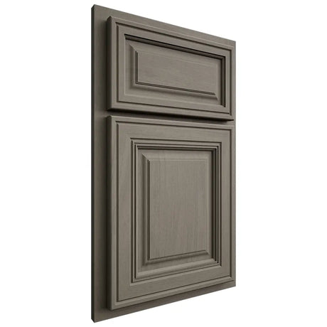Shiloh Cabinetry Partial Overlay Savannah Poplar Plain Cut Thyme Door