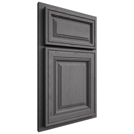 Shiloh Cabinetry Partial Overlay Savannah Red Oak Plain Cut Cadet Door