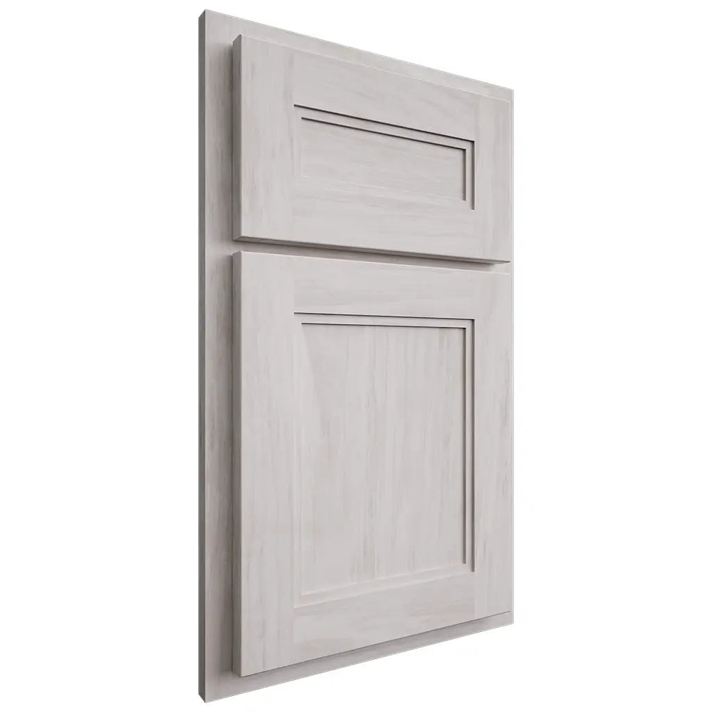 Shiloh Cabinetry Partial Overlay Scottsdale Alder Plain Cut Cotton Door
