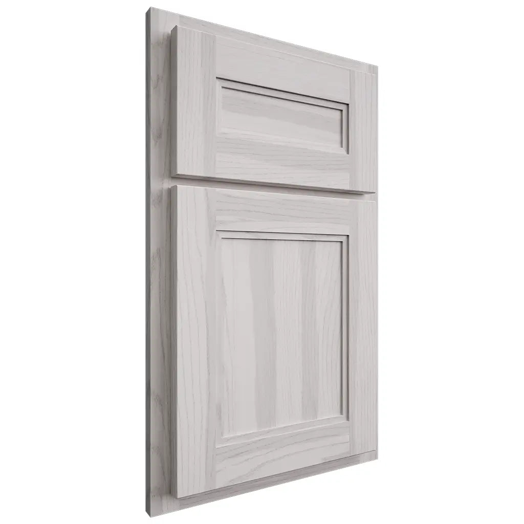 Shiloh Cabinetry Partial Overlay Scottsdale Hickory Plain Cut Cotton Door