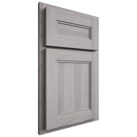 Shiloh Cabinetry Partial Overlay Scottsdale Hickory Plain Cut Stratus Door