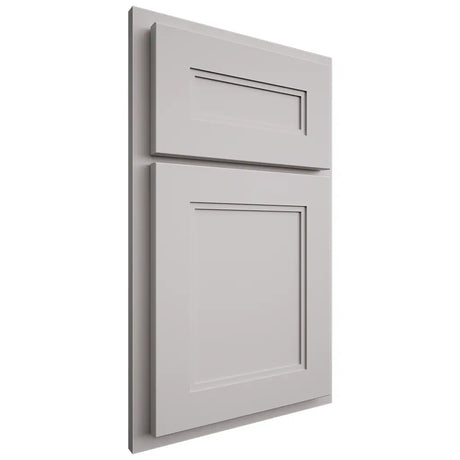 Shiloh Cabinetry Partial Overlay Scottsdale Paintable Light French Gray Door