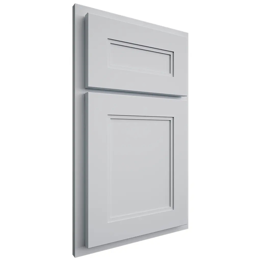 Shiloh Cabinetry Partial Overlay Scottsdale Paintable Niebla Azul Door