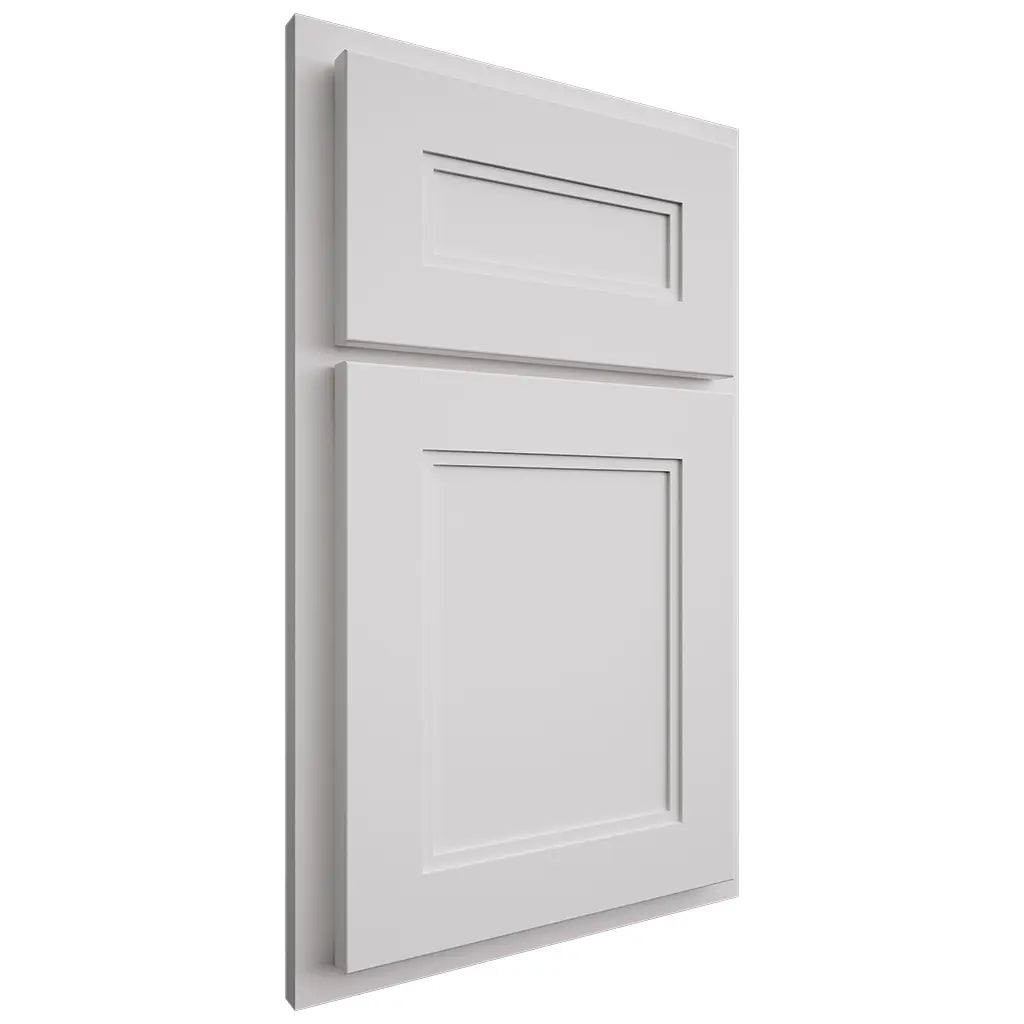 Shiloh Cabinetry Partial Overlay Scottsdale Paintable Pure White Door