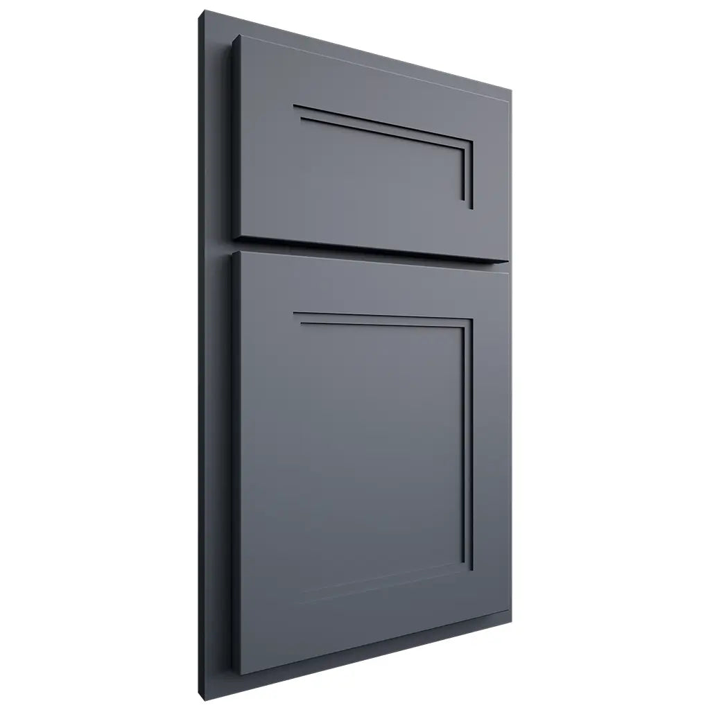 Shiloh Cabinetry Partial Overlay Scottsdale Paintable Slate Tile Door