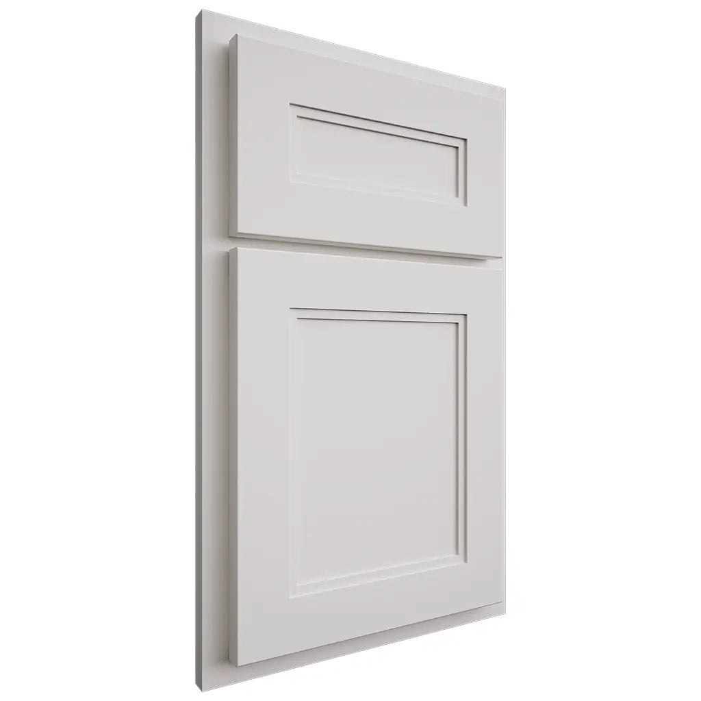 Shiloh Cabinetry Partial Overlay Scottsdale Paintable Soft White Door