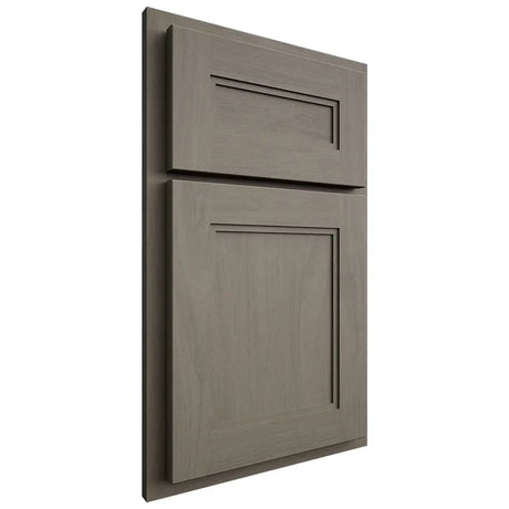 Shiloh Cabinetry Partial Overlay Scottsdale Poplar Plain Cut Thyme Door
