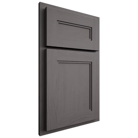 Shiloh Cabinetry Partial Overlay Scottsdale Walnut Plain Cut Cadet Door