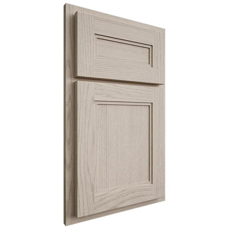 Shiloh Cabinetry Partial Overlay Scottsdale Walnut Plain Cut Seagull Door