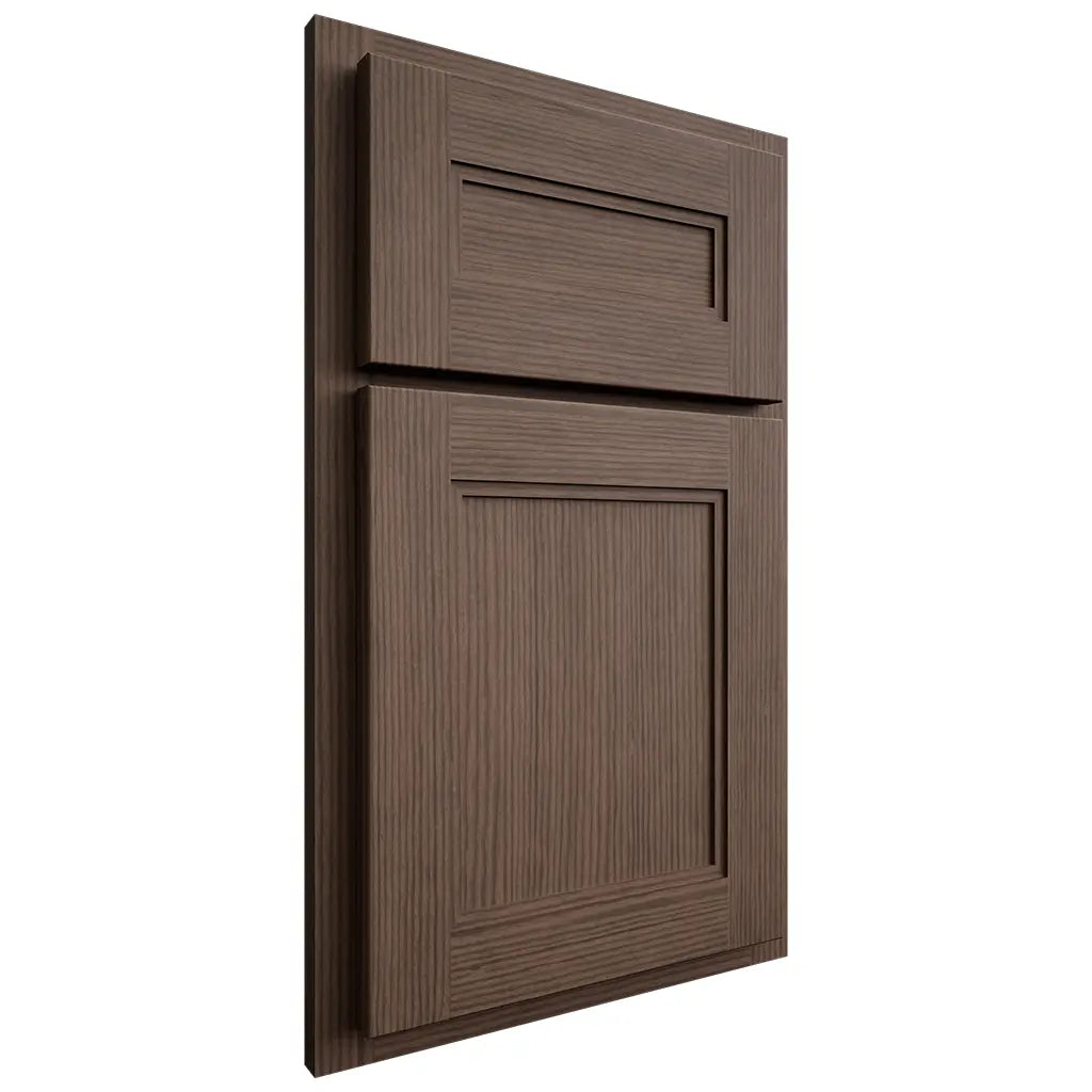 Shiloh Cabinetry Partial Overlay Scottsdale White Oak Rift Cut Mineral Door