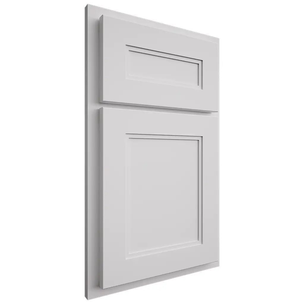 Shiloh Cabinetry Partial Overlay Scottsdale One Paintable Arctic Door
