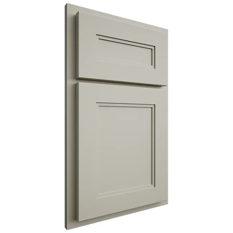 Shiloh Cabinetry Partial Overlay Scottsdale One Paintable Clary Sage Door
