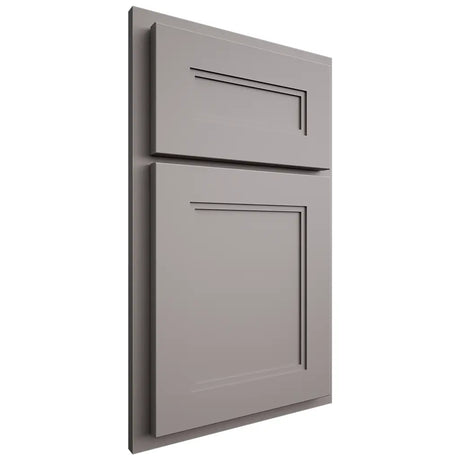 Shiloh Cabinetry Partial Overlay Scottsdale One Paintable Dovetail Gray Door