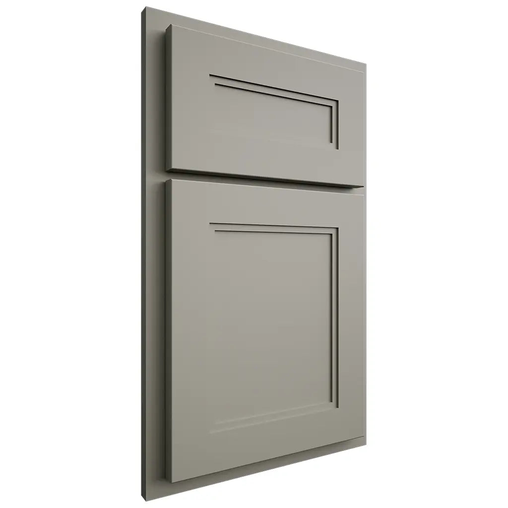 Shiloh Cabinetry Partial Overlay Scottsdale One Paintable Evergreen Fog Door