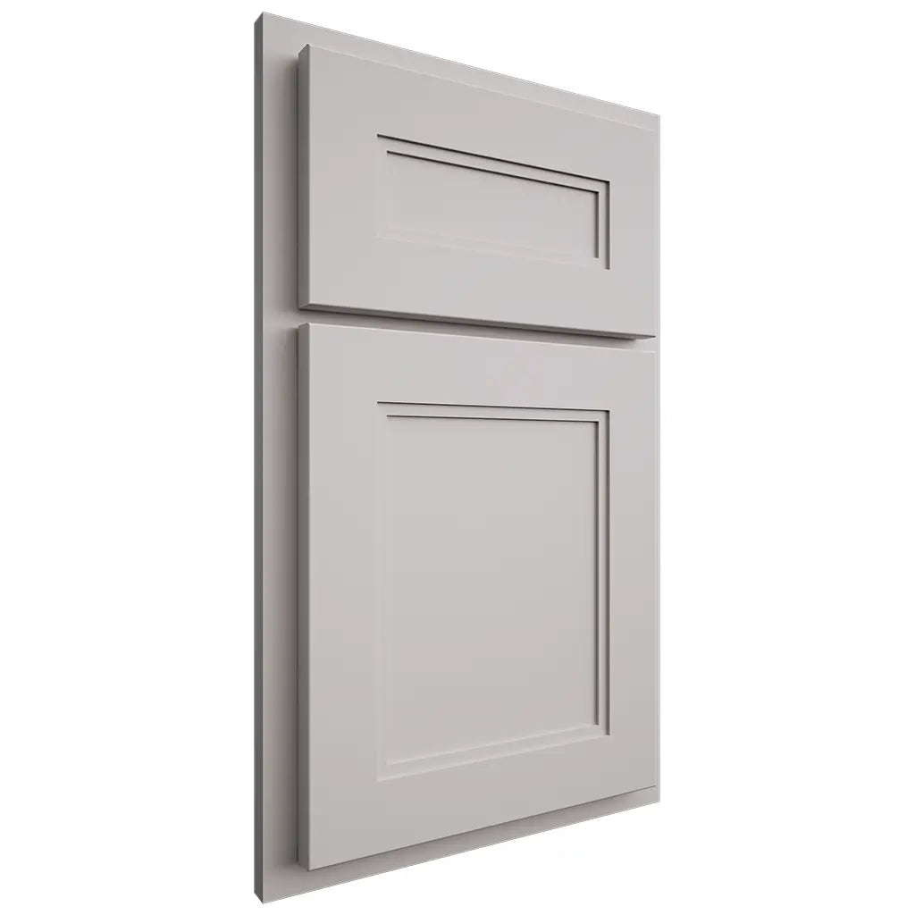 Shiloh Cabinetry Partial Overlay Scottsdale One Paintable Light French Gray Door