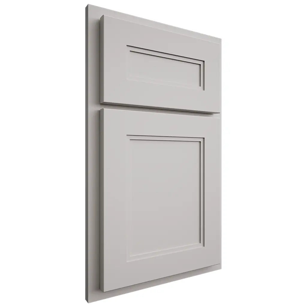Shiloh Cabinetry Partial Overlay Scottsdale One Paintable Mindful Gray Door
