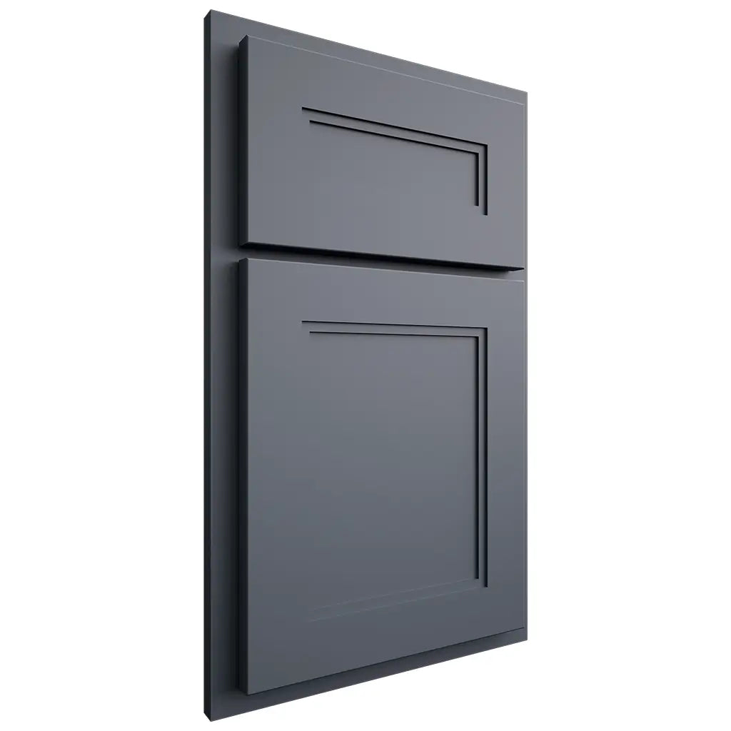 Shiloh Cabinetry Partial Overlay Scottsdale One Paintable Slate Tile Door