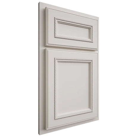 Shiloh Cabinetry Partial Overlay Shelby Paintable Eggshell Door