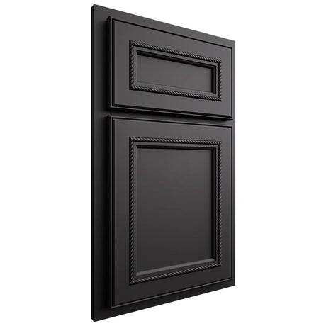 Shiloh Cabinetry Partial Overlay Shelby Paintable Iron Ore Door