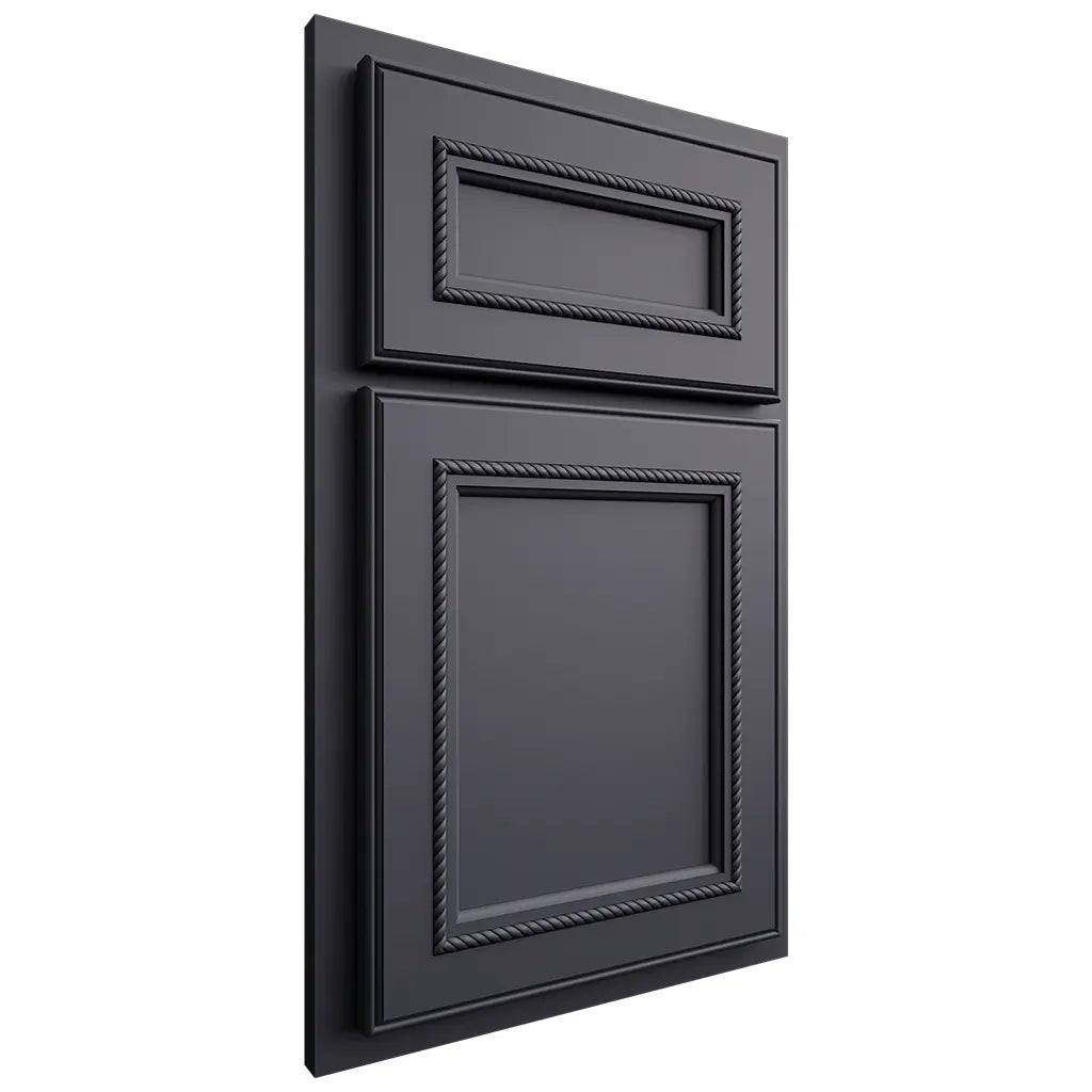 Shiloh Cabinetry Partial Overlay Shelby Paintable Outerspace Door