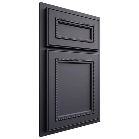Shiloh Cabinetry Partial Overlay Shelby Paintable Outerspace Door