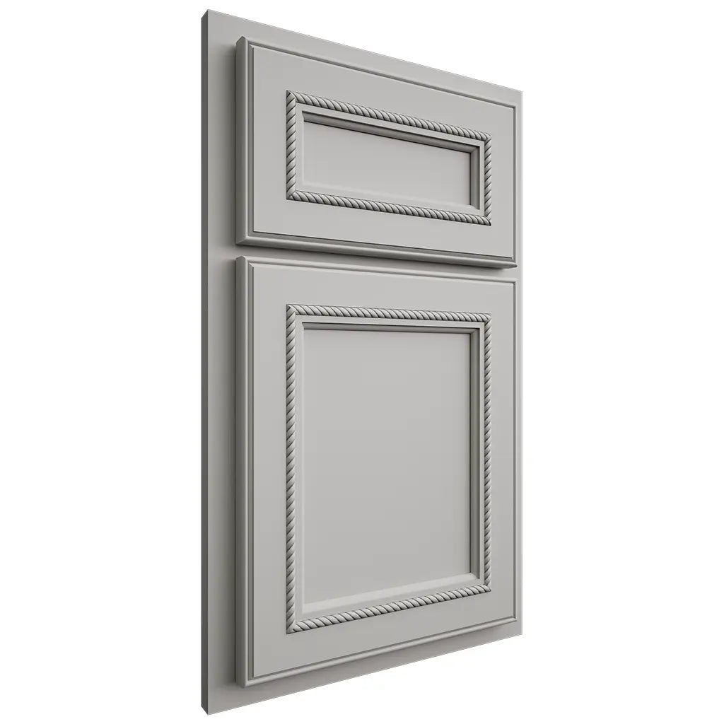 Shiloh Cabinetry Partial Overlay Shelby Paintable Unusual Gray Door