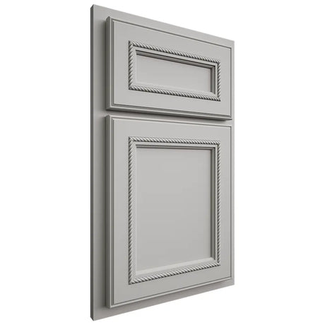 Shiloh Cabinetry Partial Overlay Shelby Paintable Unusual Gray Door