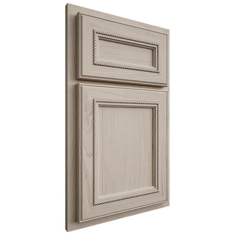 Shiloh Cabinetry Partial Overlay Shelby Poplar Plain Cut Seagull Door