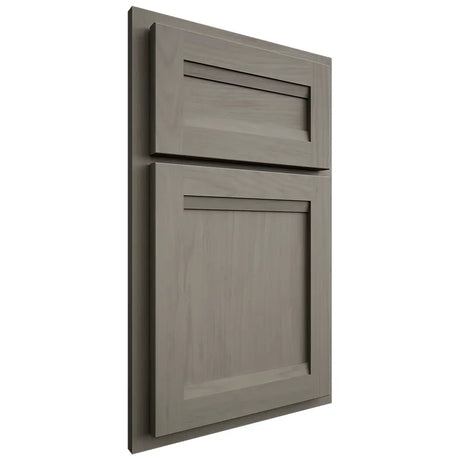 Shiloh Cabinetry Partial Overlay Somerset Alder Plain Cut Thyme Door
