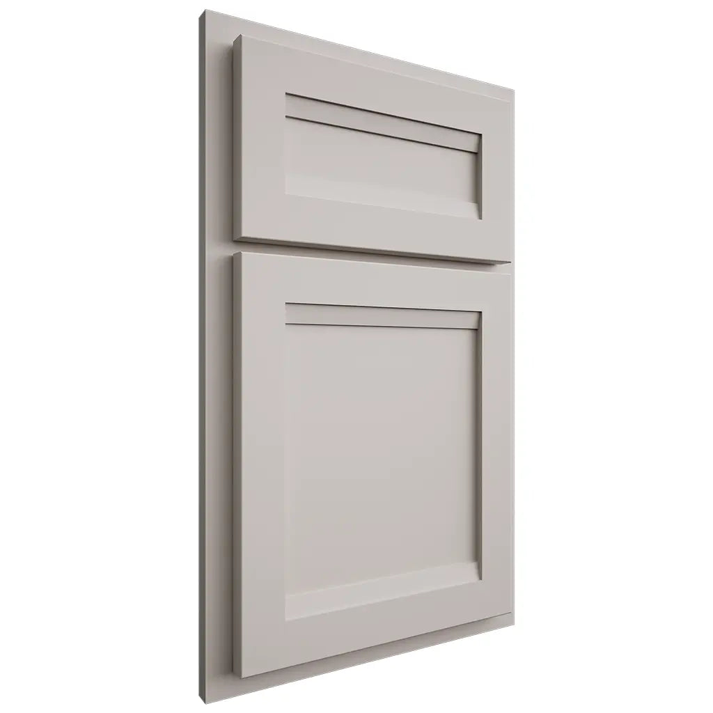 Shiloh Cabinetry Partial Overlay Somerset Paintable Amazing Gray Door