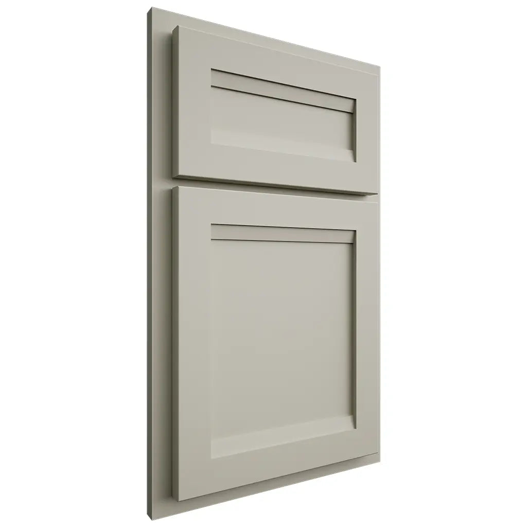 Shiloh Cabinetry Partial Overlay Somerset Paintable Clary Sage Door