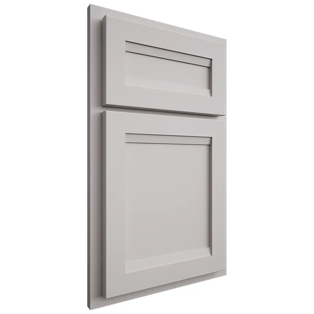 Shiloh Cabinetry Partial Overlay Somerset Paintable Light French Gray Door