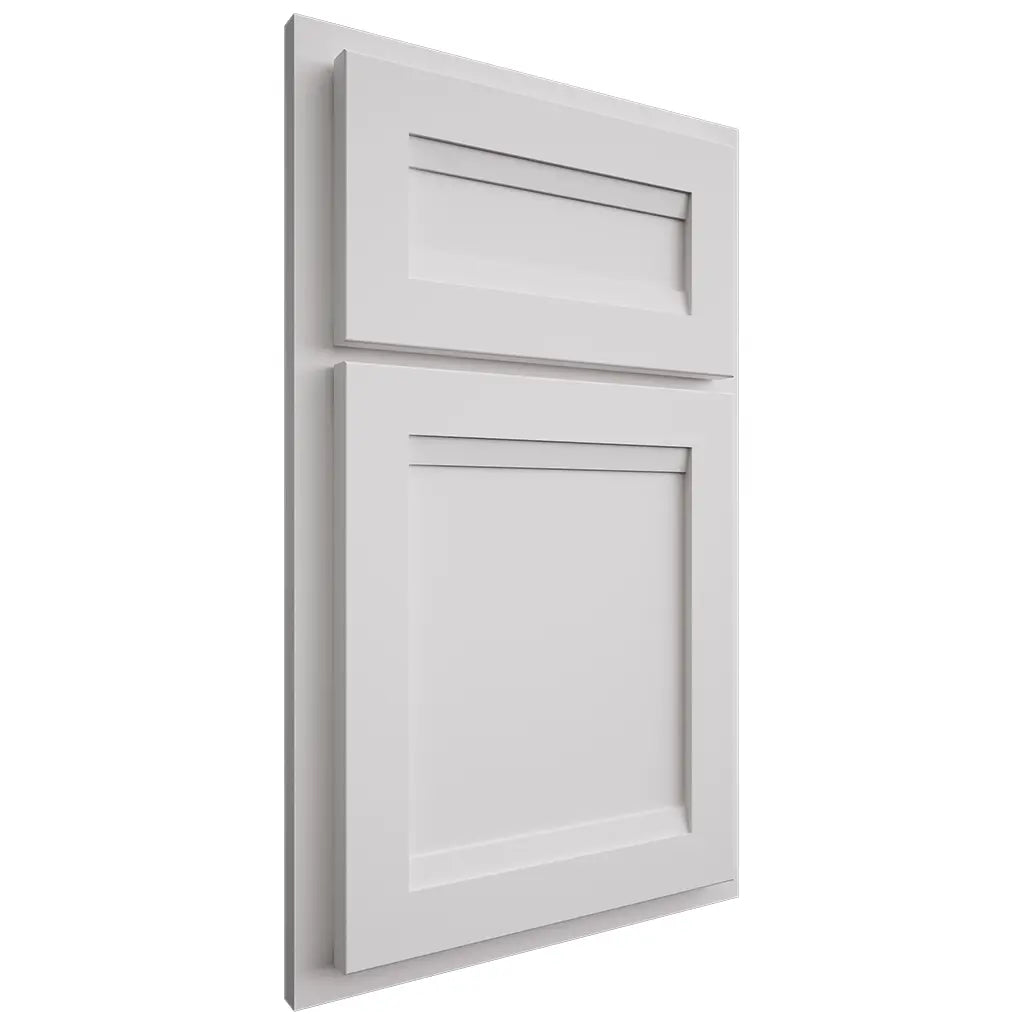 Shiloh Cabinetry Partial Overlay Somerset Paintable Polar Door