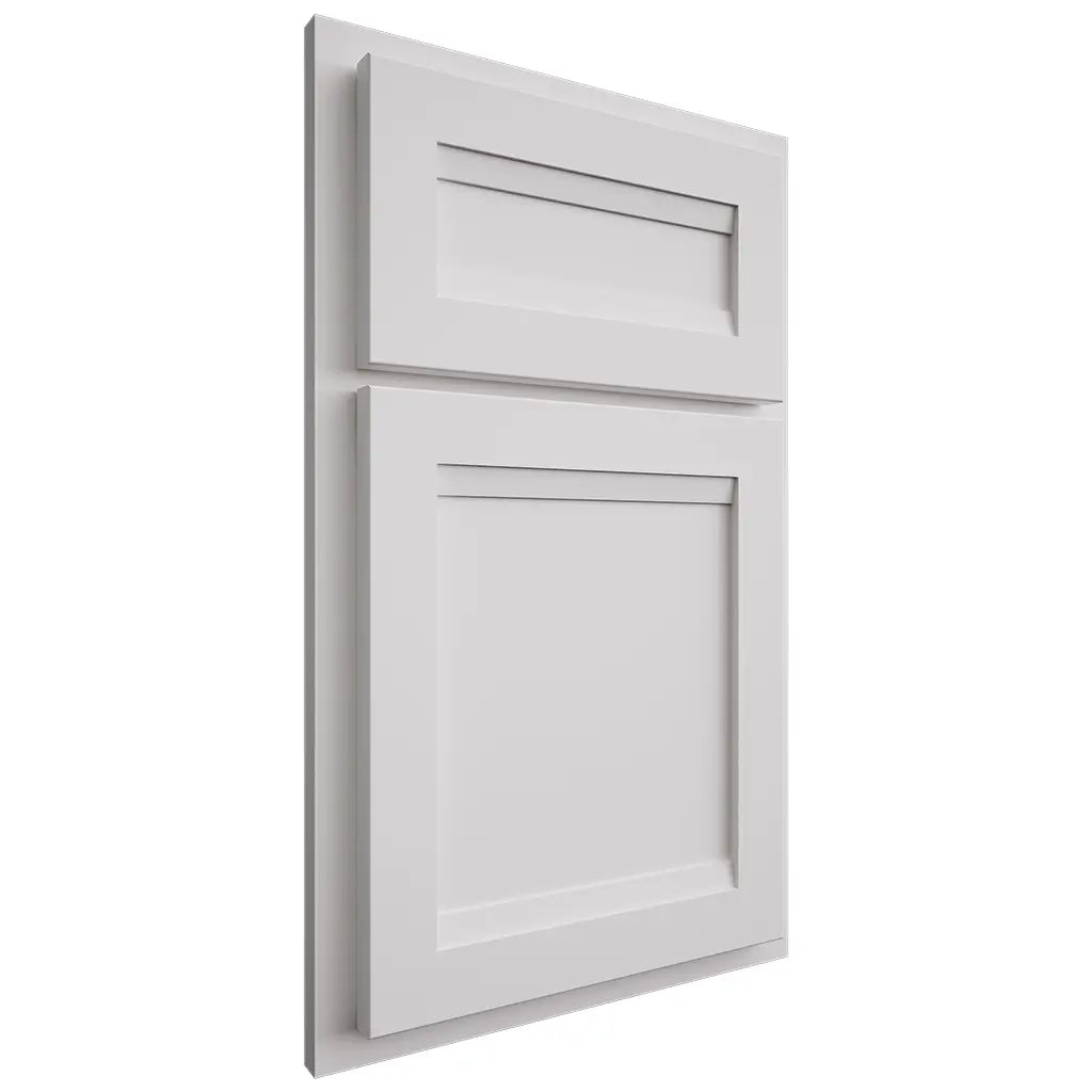 Shiloh Cabinetry Partial Overlay Somerset Paintable Pure White Door
