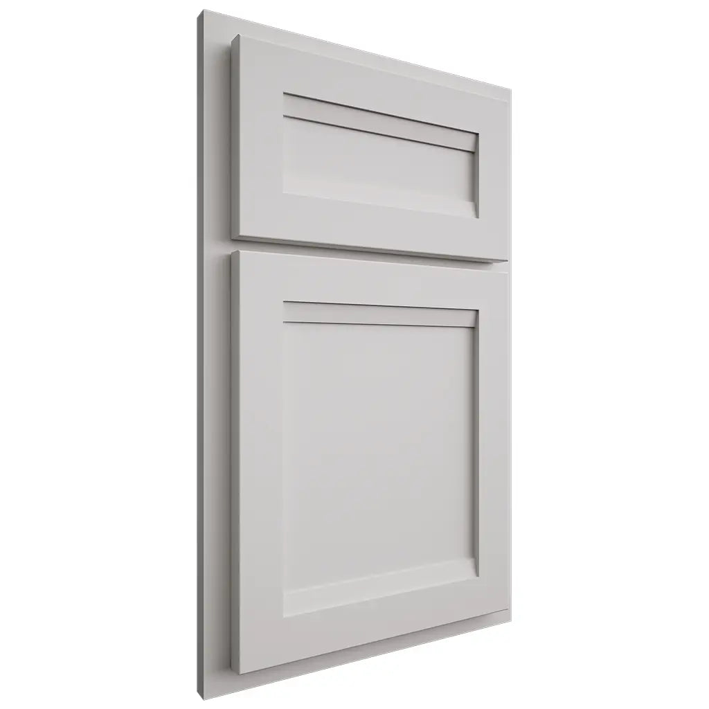 Shiloh Cabinetry Partial Overlay Somerset Paintable Repose Gray Door