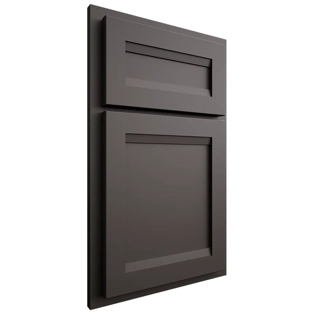 Shiloh Cabinetry Partial Overlay Somerset Paintable Urbane Bronze Door