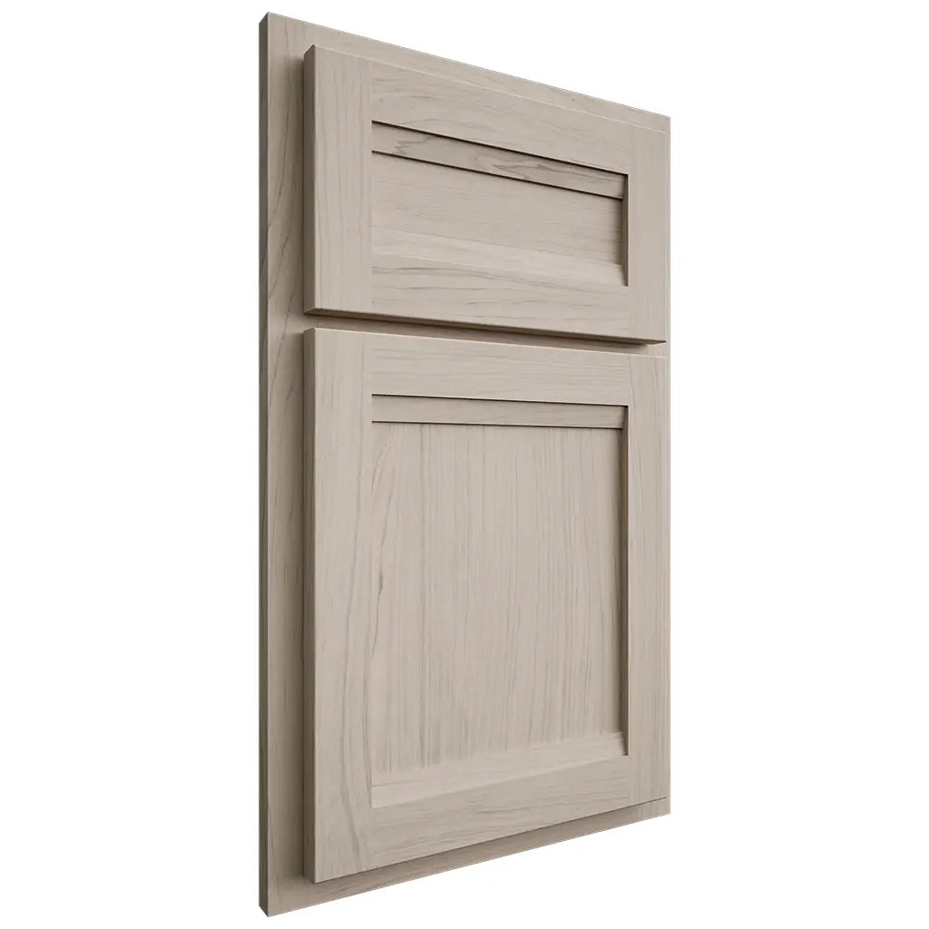 Shiloh Cabinetry Partial Overlay Somerset Poplar Plain Cut Seagull Door