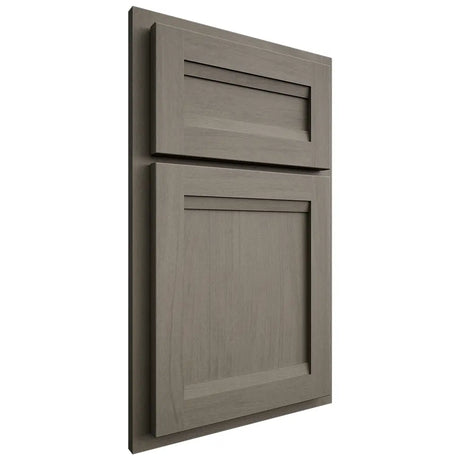 Shiloh Cabinetry Partial Overlay Somerset Poplar Plain Cut Thyme Door