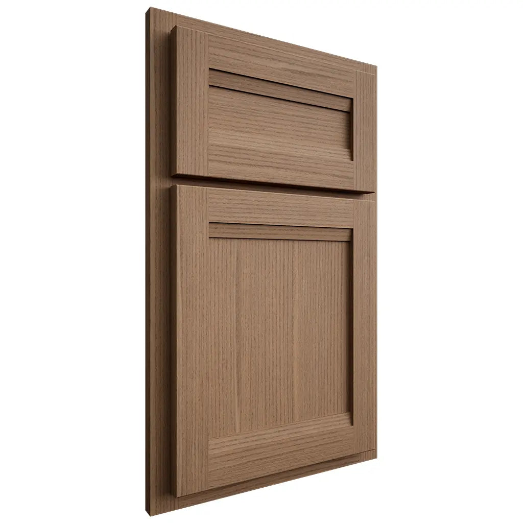 Shiloh Cabinetry Partial Overlay Somerset White Oak Rift Cut Medium Door