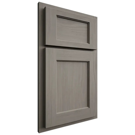 Shiloh Cabinetry Partial Overlay Square Flat Cherry Plain Cut Thyme Door