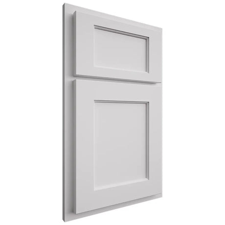 Shiloh Cabinetry Partial Overlay Square Flat Paintable Arctic Door
