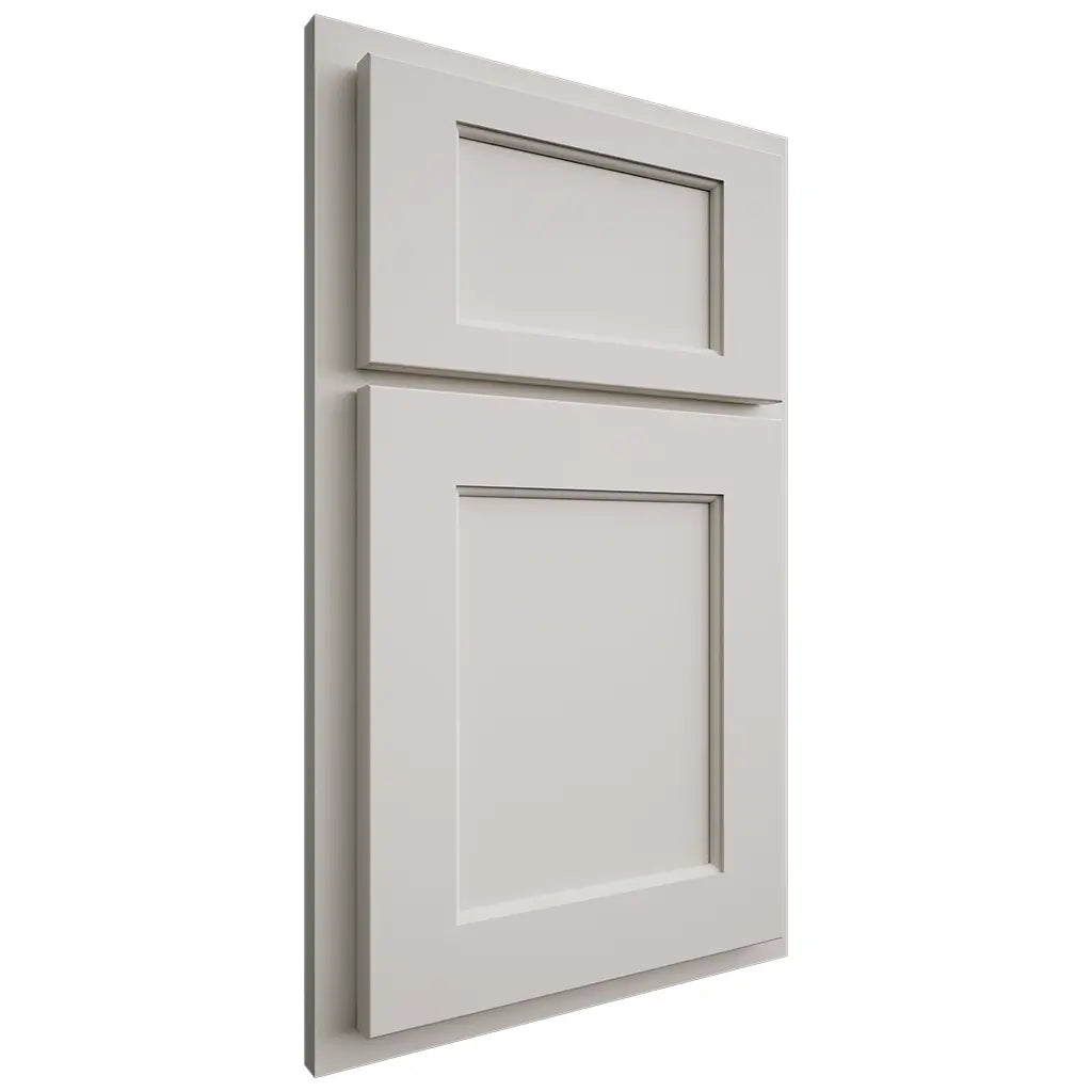 Shiloh Cabinetry Partial Overlay Square Flat Paintable Beige Door