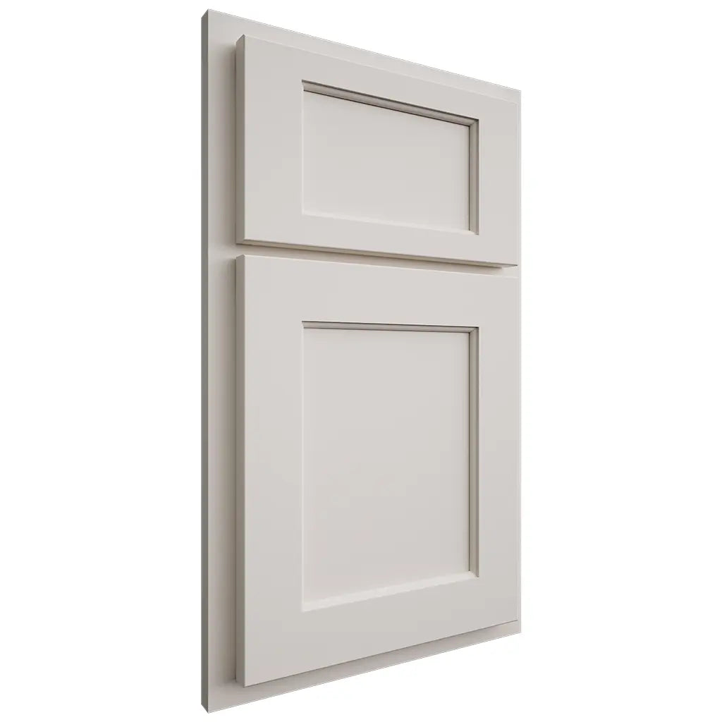 Shiloh Cabinetry Partial Overlay Square Flat Paintable Eggshell Door
